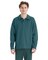 ComfortWash by Hanes Garment Dye Polo Collar Sweatshirt - GDH490